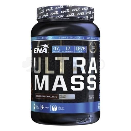 Suplemento Dietario Ena Ultra Mass Sabor a Chocolate 1500 g #1
