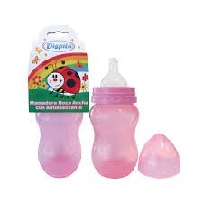 Dispita Mamadera Boca Ancha Con Antideslizante x240ml #1