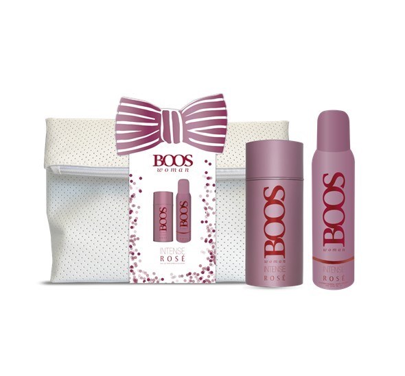 Boos Necesser Intense Rose For Woman (Edp 90 ml + Deo)