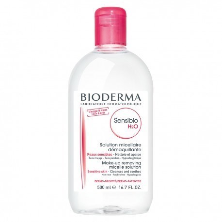 Bioderma Sensibio H2o Agua Micelar Desmaquillante Piel Sensible 500 ml