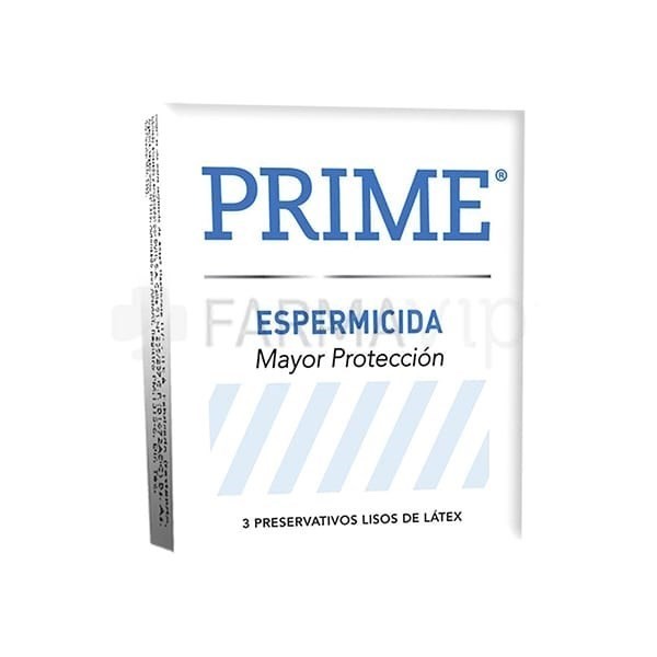 Prime Espermicida X 3 Preservativos