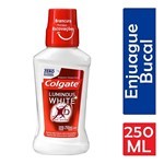 Colgate Enjuague Bucal Luminous White 250 ml #1