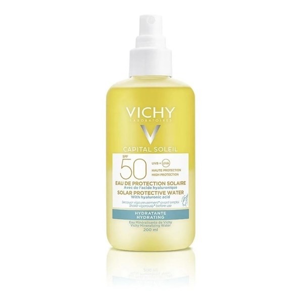 Vichy Capital Agua Protectora Solar Hidratante Fps50 200 ml #1
