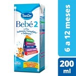 Leche De Fórmula Líquida Mead Johnson Sancor Bebe 2 X 200 Ml #1