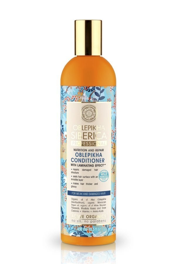 Acondicionador Natura Siberica Oblepikha Débil Y Dañado X 400 Ml #1