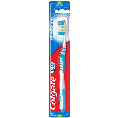 Colgate Cepillo Dental Extra Clean Medio 1 Unidad #1