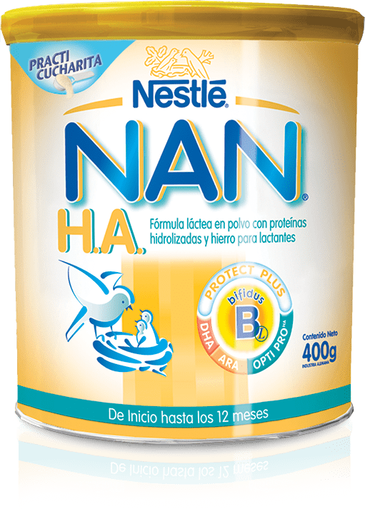 Leche De Fórmula En Polvo Nestle Nan Ha X 400 Gr #1