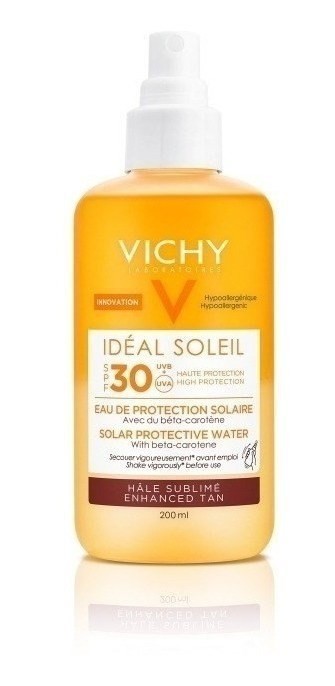 Vichy Agua Protectora Ideal Soleil Fps 30 Luminosidad X 200