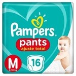 Pañales Pampers Pants M X 16 Unidades #1
