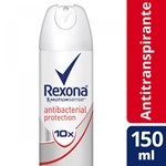 Desodorante Antitranspirante Rexona Antibacterial Women en Aerosol x 150 ml #1