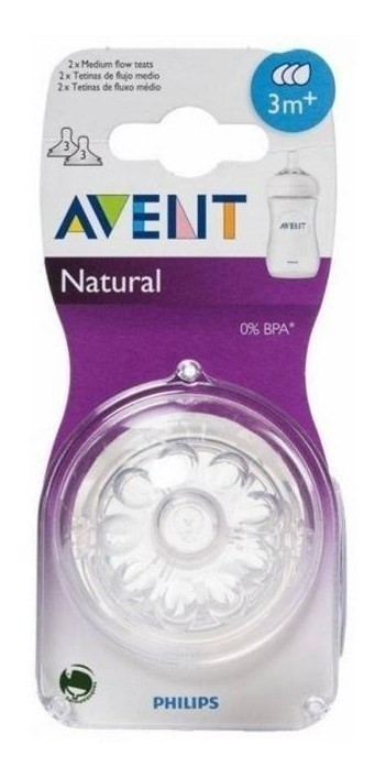 Avent Tetina Natural 3+ #1 Avent Tetina Natural 3+ #1