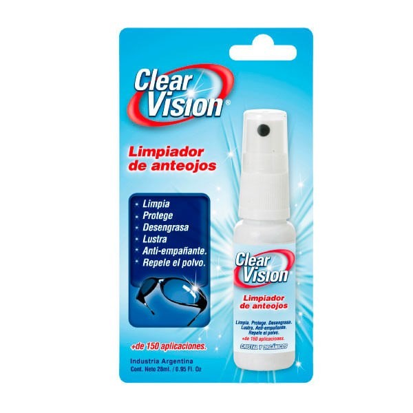Clearvision Spray Limpiador de Anteojos 28 ml