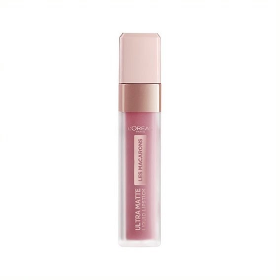 Labial Liquido Loreal Les Macarrons 818 Dose Of Rose #1