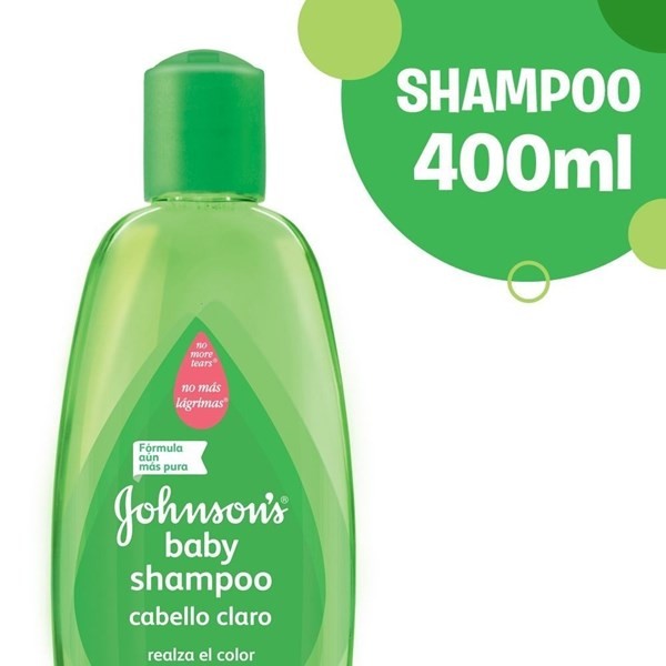 Shampoo Johnson's Baby Cabello Claro x 400 ml #1