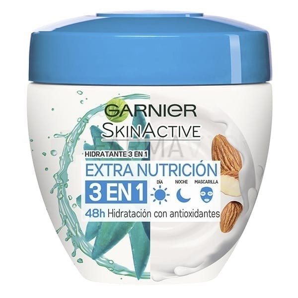 Crema Hidratante 3 En 1 Garnier Extra Nutrición Skin Active #1