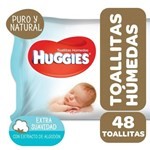 Huggies Toallitas Humedas  Puro Y Natural x 48 Unidades #1