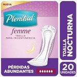 Toallas Para Incontinencia Plenitud Femme Nocturna x 20 un #1