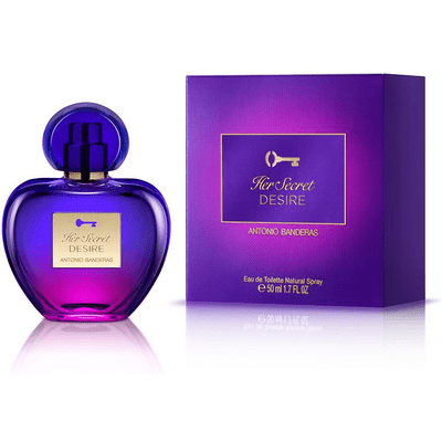 Antonio Banderas Fragancia Her Secret Desire Edt For Women