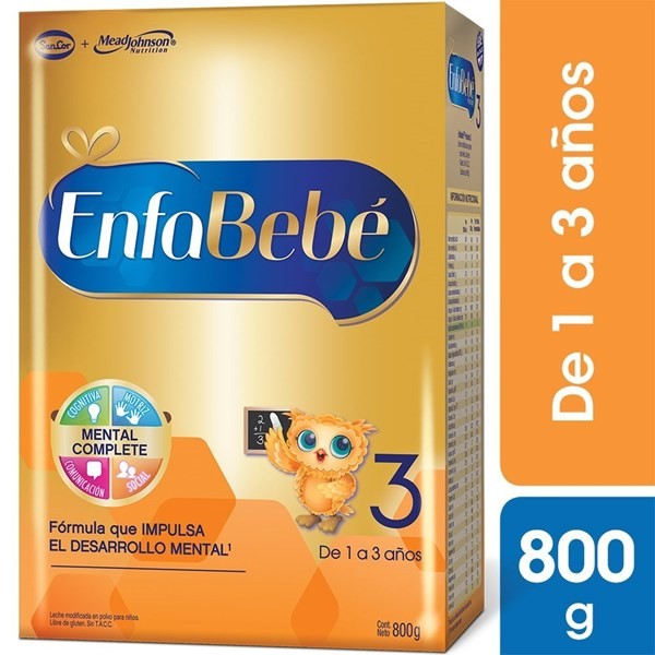 Leche De Fórmula En Polvo Mead Johnson Enfabebe Premium 3 X 800 Gr #1 Leche De Fórmula En Polvo Mead Johnson Enfabebe Premium 3 X 800 Gr #1