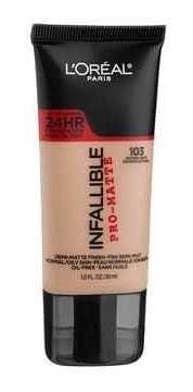 Base Infallible Pro Matte Fdt Natural Beige #1 Base Infallible Pro Matte Fdt Natural Beige #1