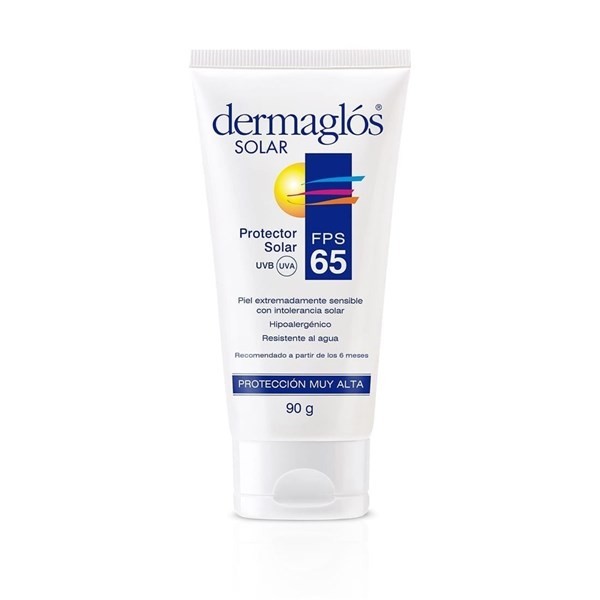 Dermaglos Protector Solar Emulsion Fps 65 crema 90 gr