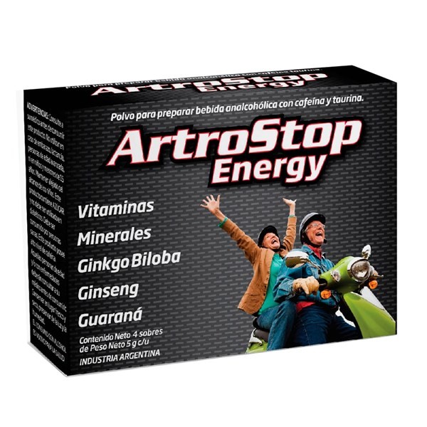 Artrostop Suplemento Dietario Energy Por 4 Sobres #1