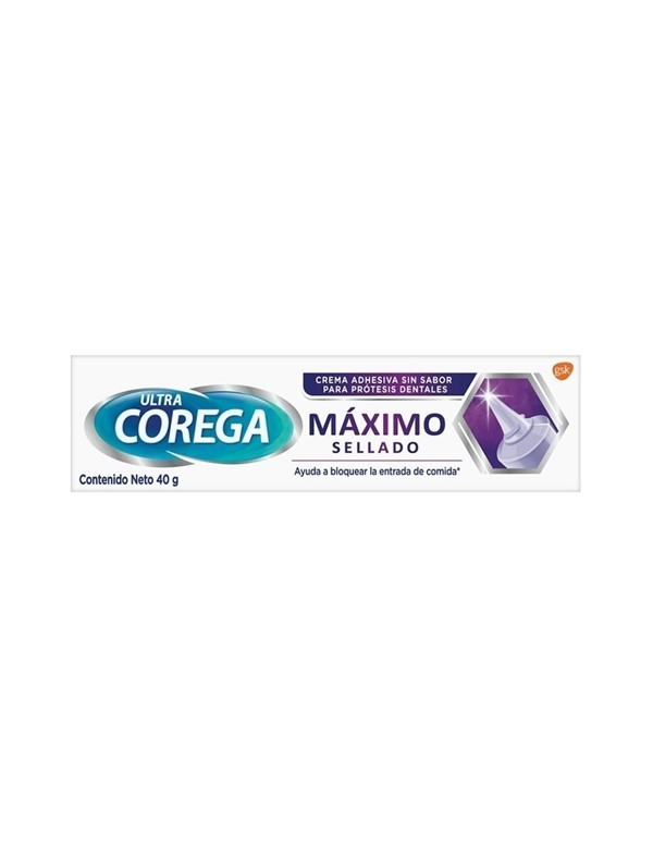 Corega Crema Adhesiva Máximo Sellado Sin Sabor 70 gr