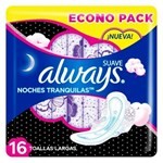 Always Suave Noche Tranquilas Toallas Higiénicas 16 Unidades Unico #1