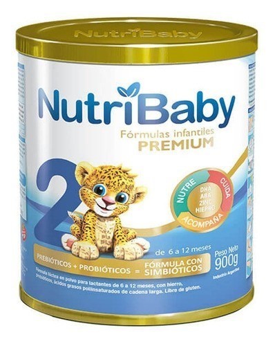 Leche De Fórmula En Polvo Nutribaby Premium 2 X 900 Gr #1