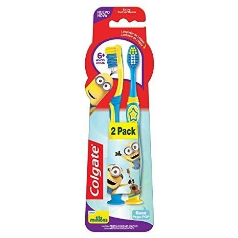 Cepillo Dental Colgate Smiles Minions 6+ Años x 2 unid