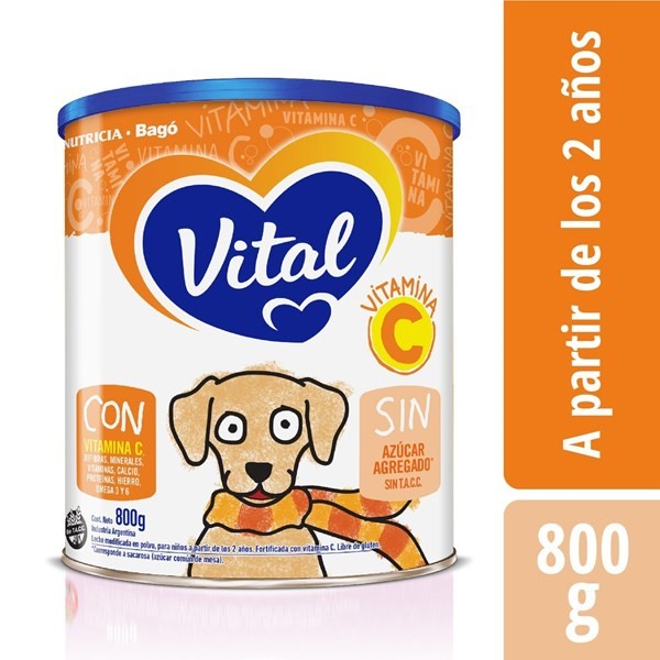 Leche Infantil En Polvo Vital Vitamina C X 800 Gr #1