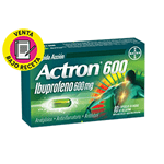 Actron Ibuprofeno 600 Mg X 10 Capsulas Blandas #1