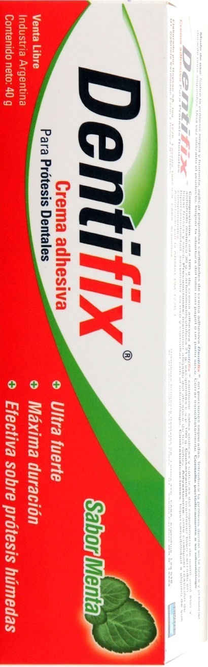 Dentifix Crema Adhesiva (Sabor Menta) 40 gr