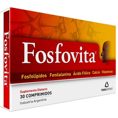 Fosfovita Suplemento Dietario 30 comprimidos #1