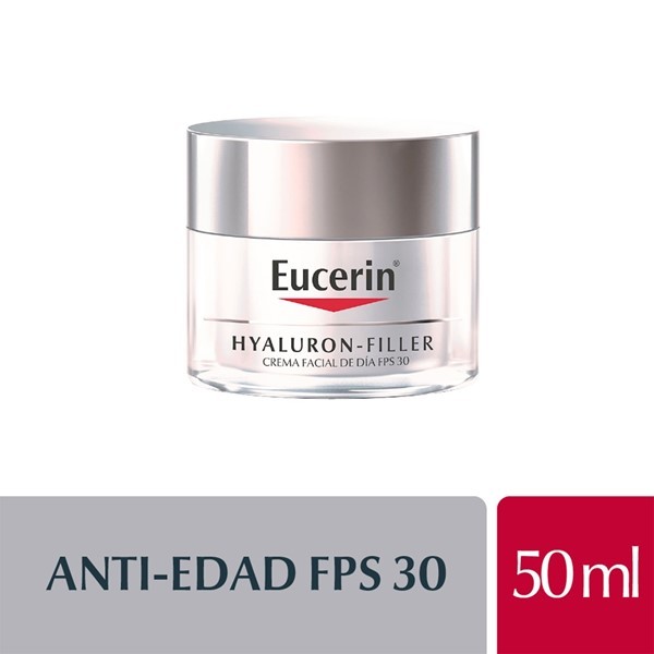 Eucerin Crema Antiarrugas de Día Hyaluron-Filler Fps 30 Y Protección Uva 50 ml