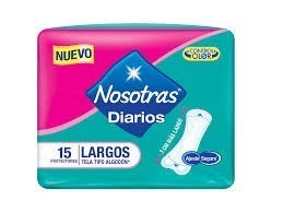 Nosotras Protectores Diarios Largos x 15 Unidades l #1
