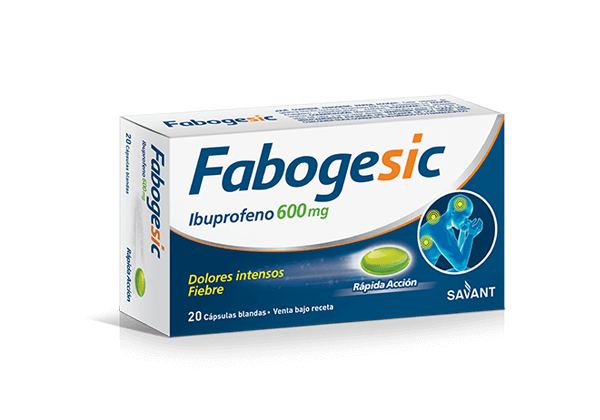 Fabogesic Ibuprofeno 600 Mg X 20 Capsulas #1