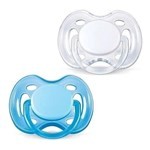 Chupete Freeflow Liso 0-6 Meses Avent X 2 Unidades Nene #1