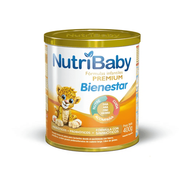 Leche De Fórmula En Polvo Nutribaby Bienestar X 400 Gr