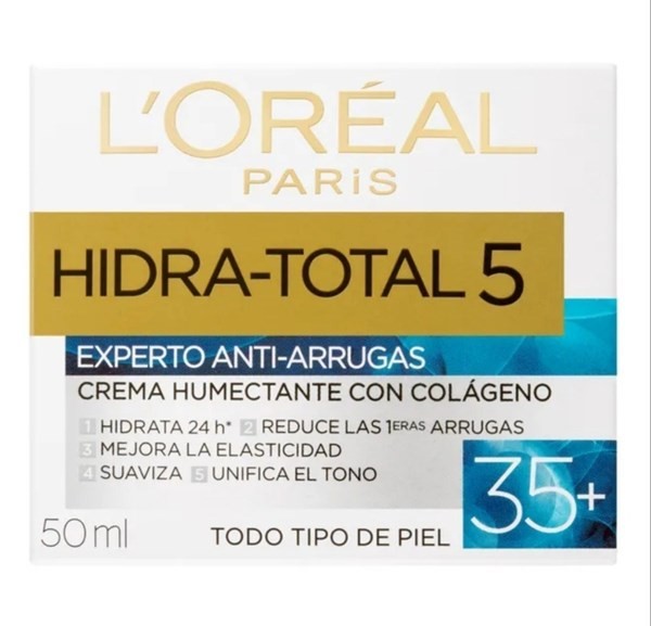 Loreal Paris Hidra Total 5 crema Experto Antiarrugas +35 50 ml #1