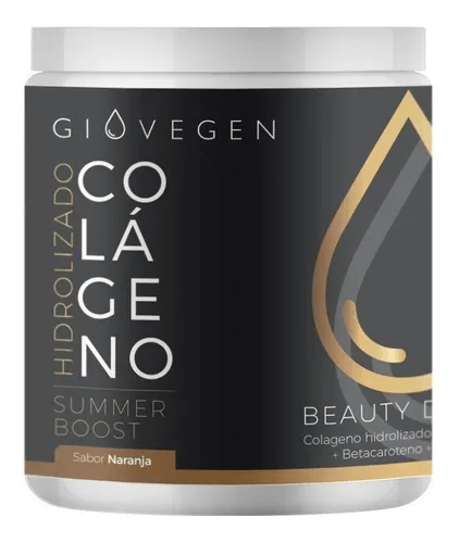 Colageno Hidrolizado Summer Boost Giovegen Naranja X 180 Gr #1