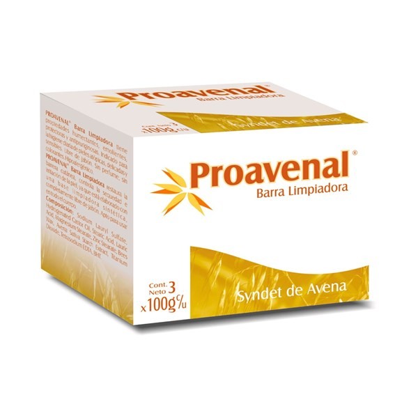 Proavenal Barra Limpiadora de 100 gr x 3 Unidades