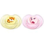 Chupete Classic Tigre Y Flamenco 0-6 Meses Avent X 2 Unidades Nena #1 Chupete Classic Tigre Y Flamenco 0-6 Meses Avent X 2 Unidades Nena #1