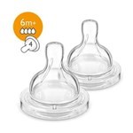 Tetina Avent Classic Flujo Rápido + 6 Meses X 2 Unidades #1