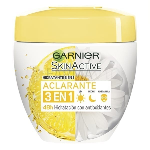 Crema Hidratante 3 En 1 Garnier Aclarante Skin Active #1