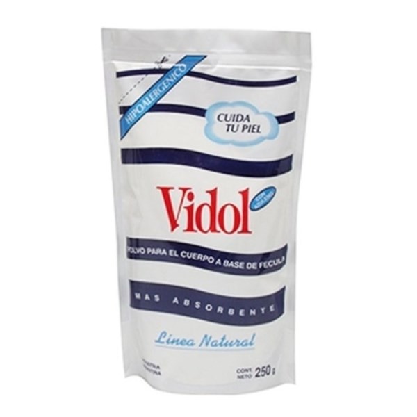 Talco Fecula Vidol Bolsa X 250 Ml #1