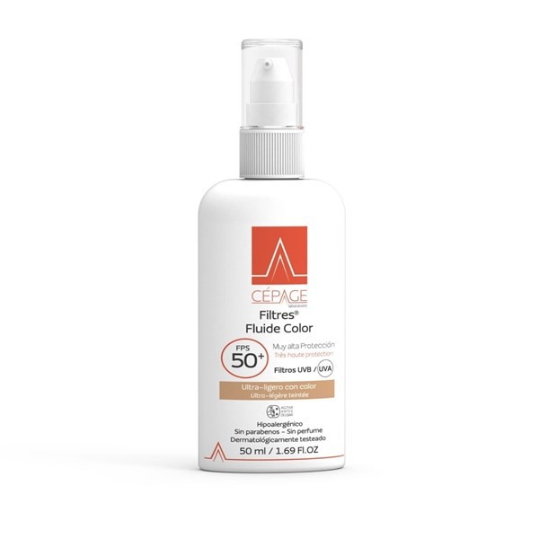 Cepage Filtres Fluido Protector Fps 50 Con Color 50 ml