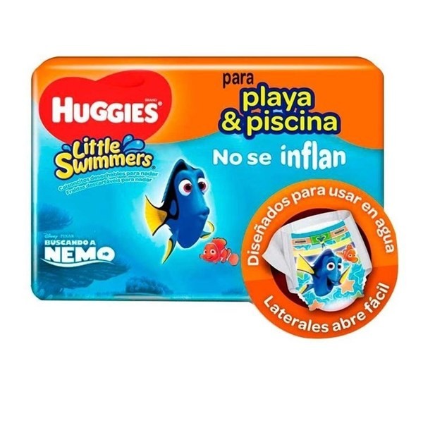 Pañales Huggies Little Swimmers M X 11 Unidades #1
