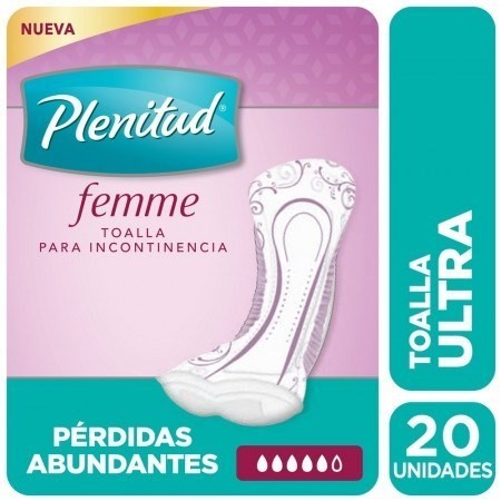 Plenitud Femme Ultra Sin Alas X 20 Toallas #1