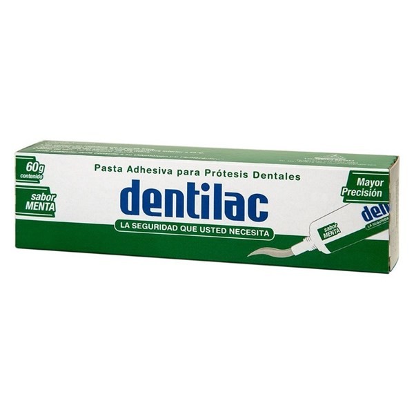 Pasta Dental Adhesiva Dentilac Sabor Menta X 60 Gramos #1